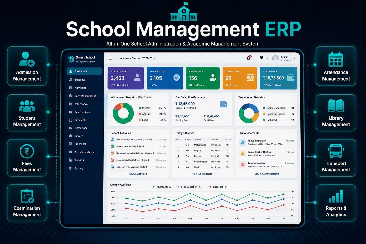 School Management ERP