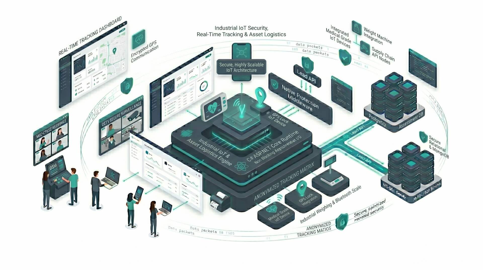 Industrial IoT Security, Real-Time Tracking & Asset Logistics